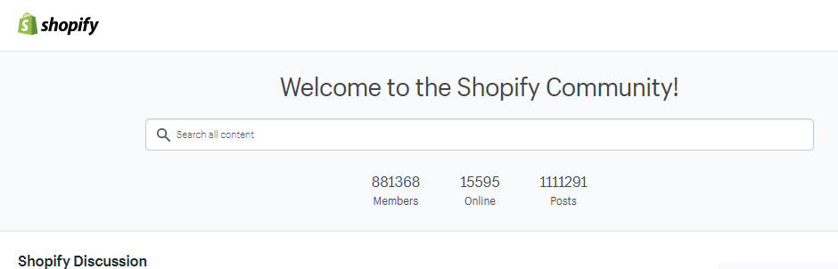 Shopify-Community