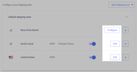 BigCommerce Adding Shipping Method